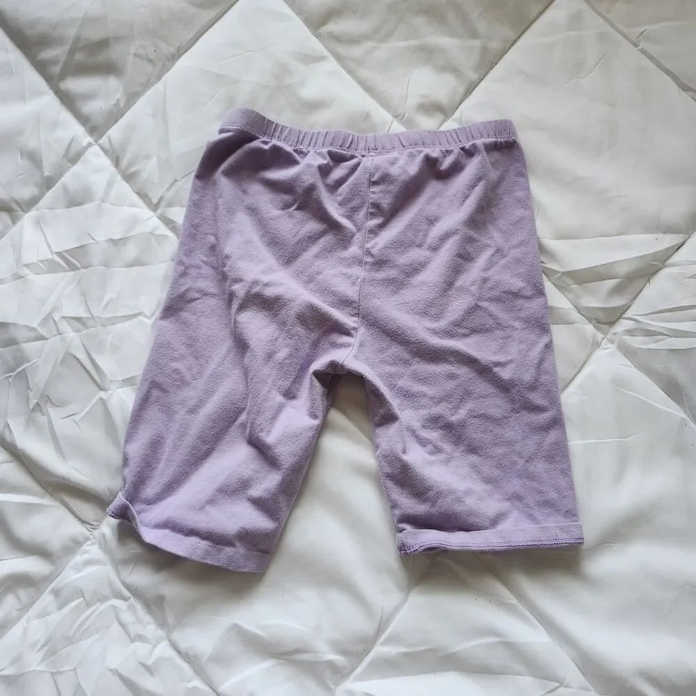 The Children's Place Girls' Purple Lavender Bike Shorts Size L 10/12